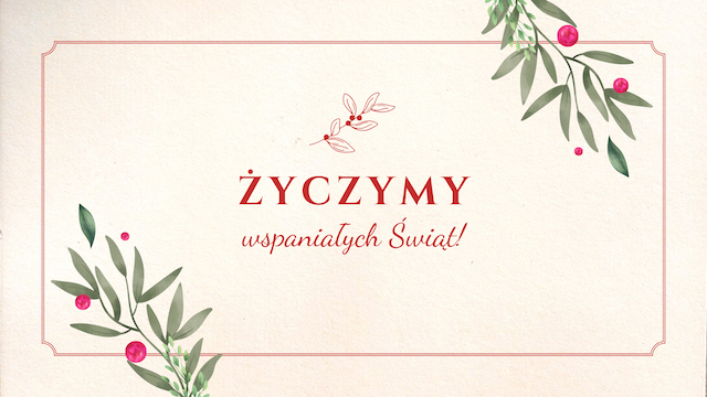 Życzenia Świąteczne 2023