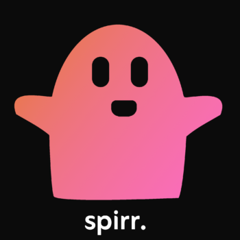 Spirr logo - podnosimy na duchu
